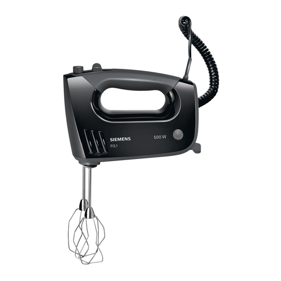 Bosch MQ964 Series Operating Instructions Manual