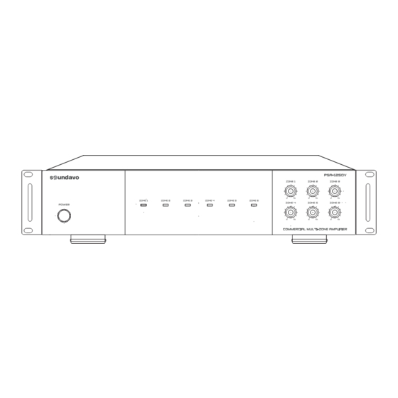 Soundavo PSA-1250V Owner's Manual