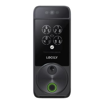 Lockly Visage Zeno Series Manuals