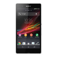 Sony Xperia ZL User Manual