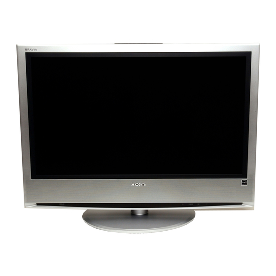 Sony Bravia KLV-S32A10 Operating Instructions Manual