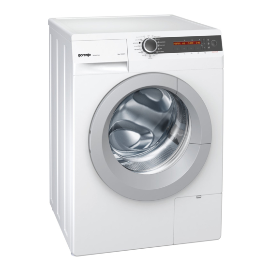 Gorenje W7543LC Detailed Instructions