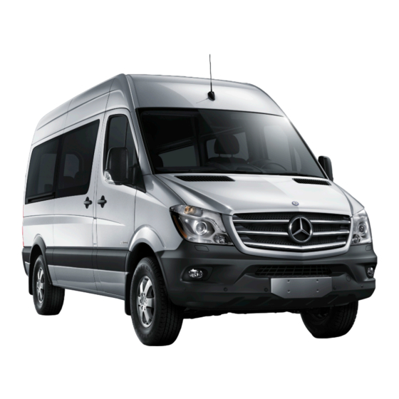 MERCEDES-BENZ SPRINTER 2015 SERVICE BOOKLET Pdf Download | ManualsLib