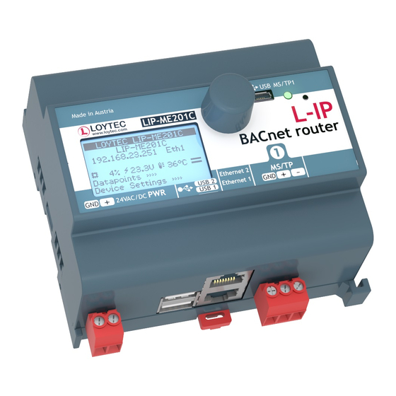 LOYTEC L-IP User Manuals
