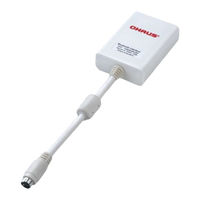 Ohaus Scout Bluetooth Interface Instruction Manual