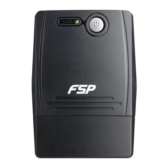 FSP Technology FP 400 Quick Manual