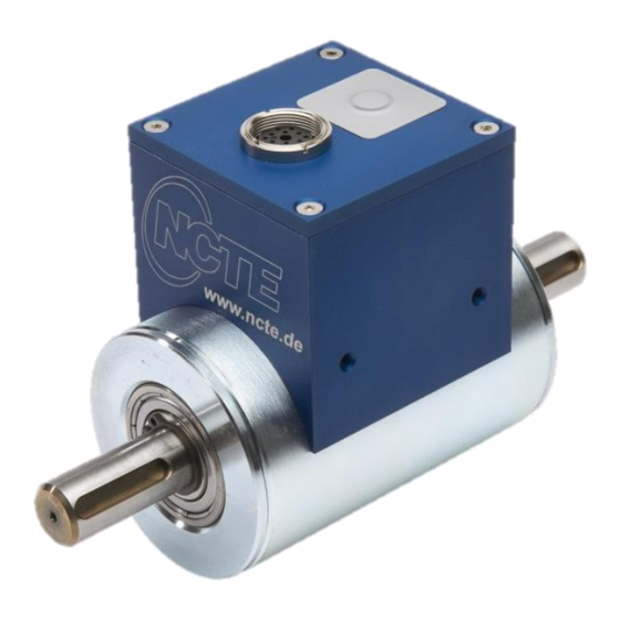 NCTE 4000 Series Torque Sensor Manuals