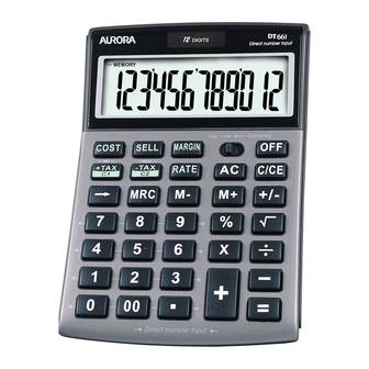 Aurora DT661 Specifications