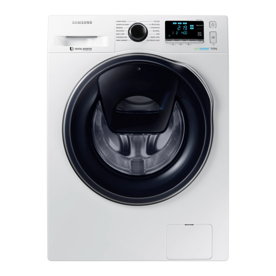 Samsung WD80N6 Series User Manual