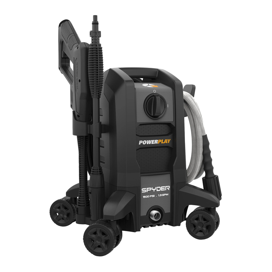 Powerplay SPYDER SPY150COS Assembly, Care And Use Instructions