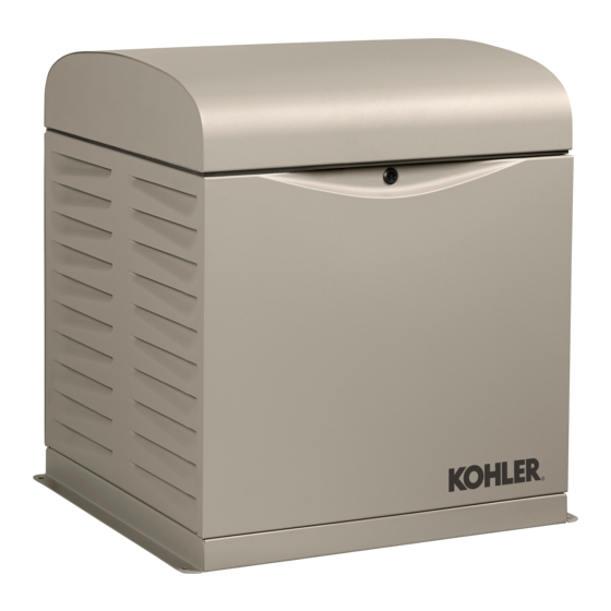 Kohler 8RESV Installation Instructions