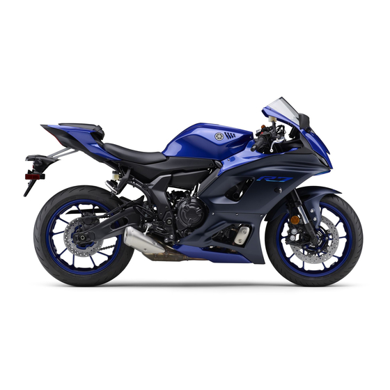 Yamaha R7 2022 Manuals