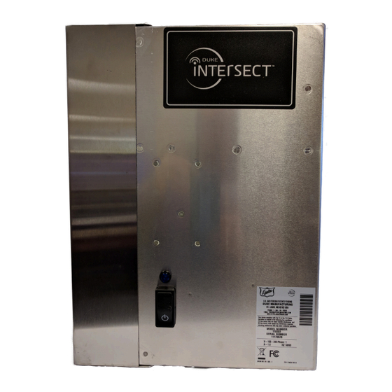 Duke INTERSECT Installation And Operation Manual