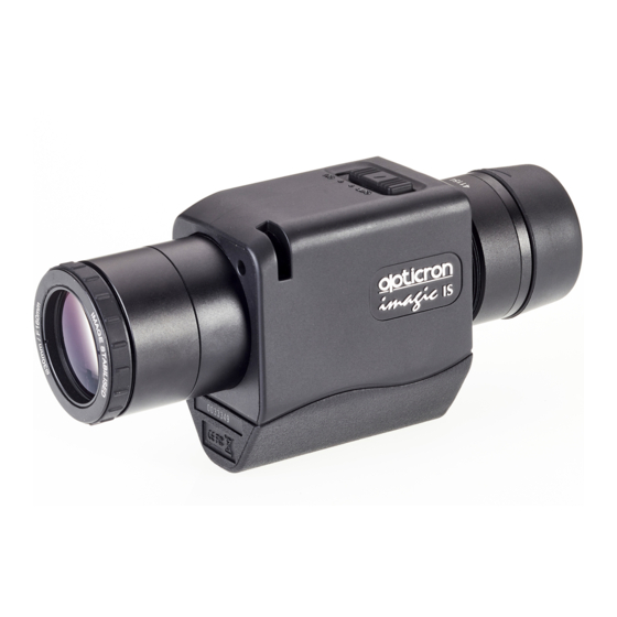 Opticron Imagic IS User Instructions And Warranty