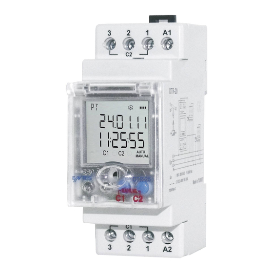 Entes DTR-20 User Manual