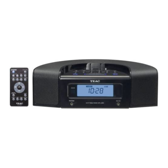 TEAC SR-L230I Manuals