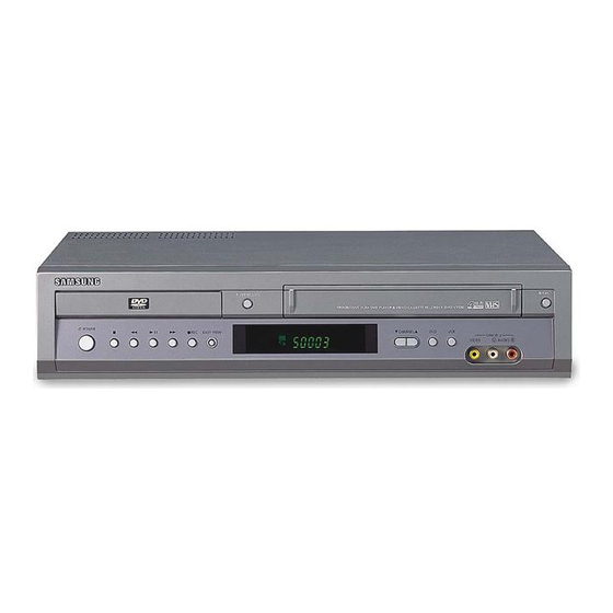 Samsung DVD-V3500 Manuals