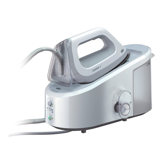 Braun CareStyle 3 IS 3022 WH Iron Manuals