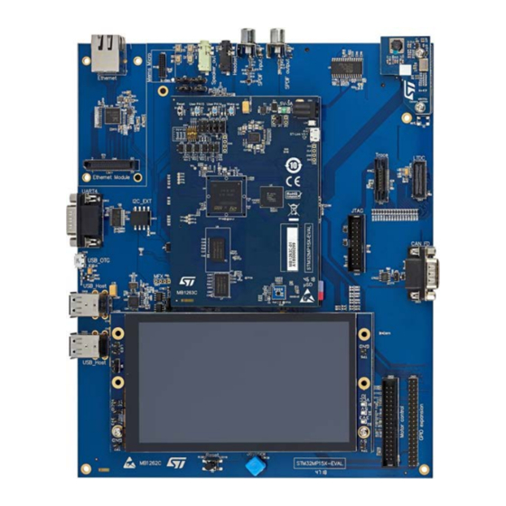 ST STM32MP157F-EV1 User Manual