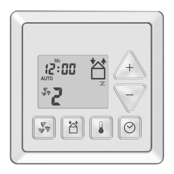 Zehnder Rittling ComfoControl Ease Installer Manual