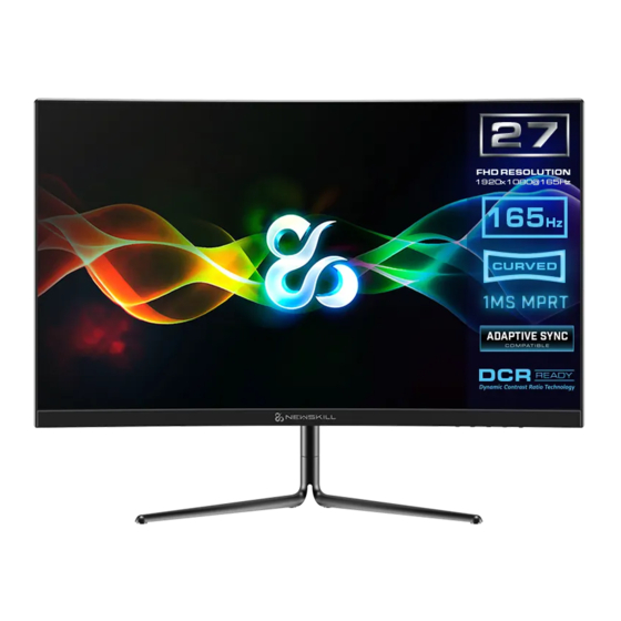 Newskill ICARUS 165Hz-VA-IC27F6-V2P User Manual