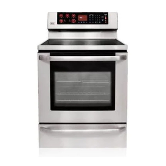 LG LRE30955ST Owner's Manual & Cooking Manual