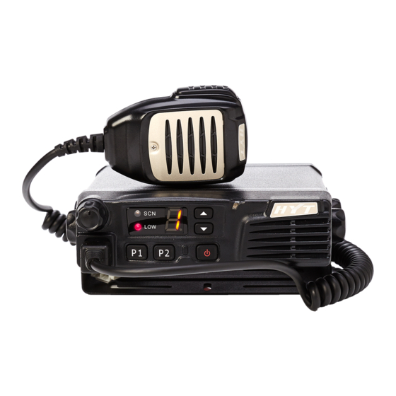 HYT TM-600 UHF Manual
