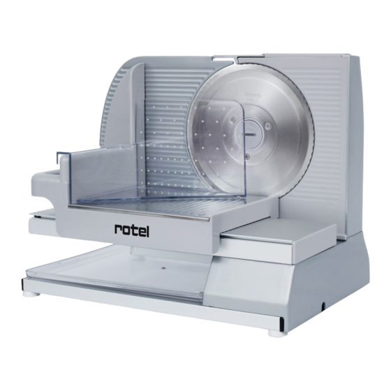 Rotel SLICERUNIVERSAL4032CH Instructions For Use Manual