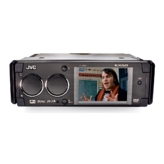 JVC KD-AVX1 Installation & Connection Manual