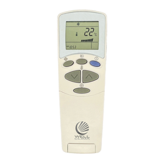 Wellclima WEC-LG1 User Manual