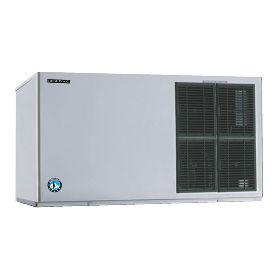 Hoshizaki KM-1301SAH Instruction Manual
