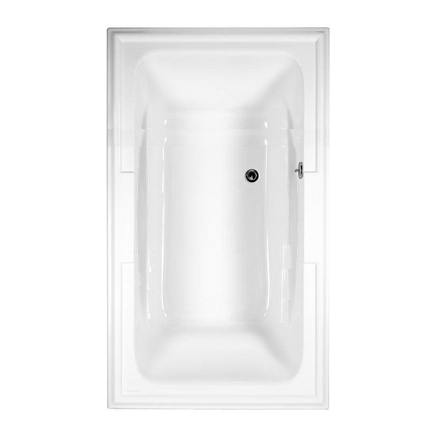 American Standard Town Square Whirlpool and Bathing Pool 2742.002 Features & Dimensions