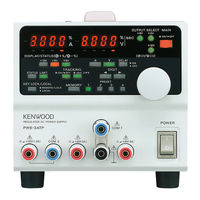 TEXIO PW18-3ADP Instruction Manual