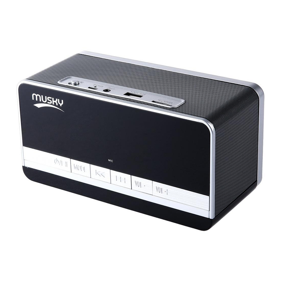 MUSKY DY 27 Manual