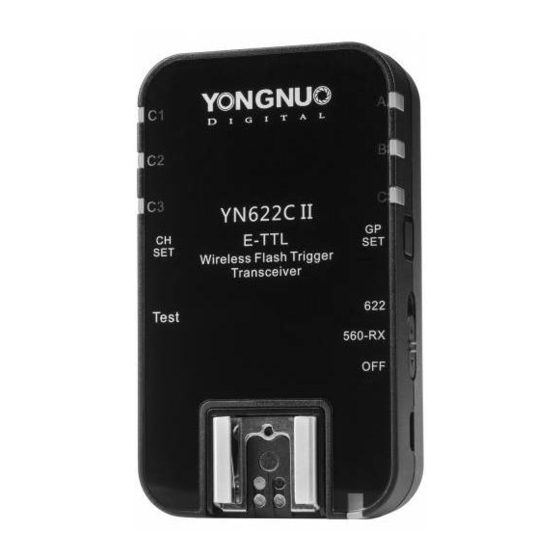Yongnuo YN622CII Manual
