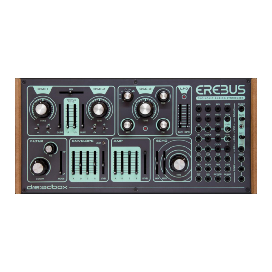 Dreadbox Erebus V3 Manual