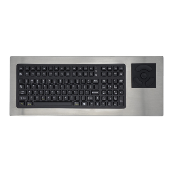iKey DT-2000 Dimensions & Features Manual