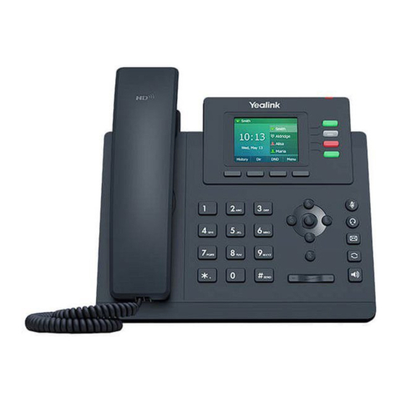 Yealink SIP-T33 User Manual