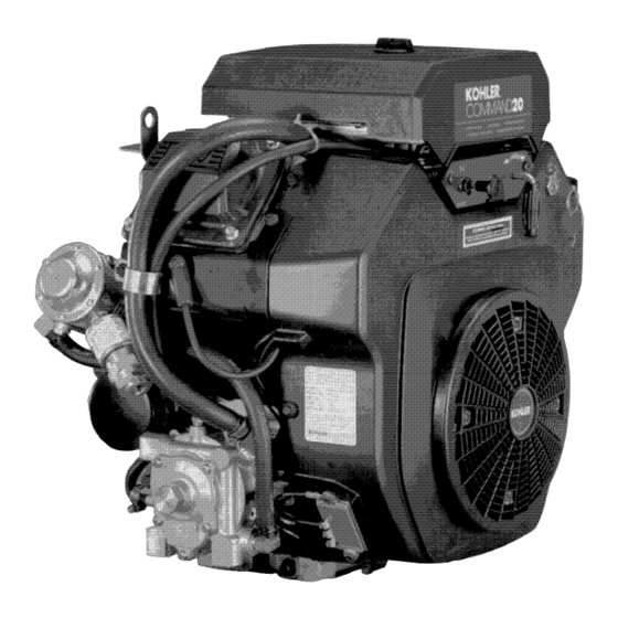 Kohler COMMAND 20-25 HP Owner's Manual