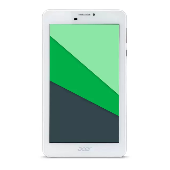 Acer Iconia Talk 7 Manuals