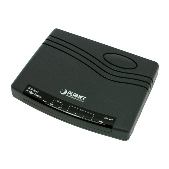 Planet GRT-101 User Manual