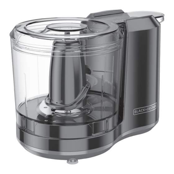 Black+Decker HC150B Use And Care Manual