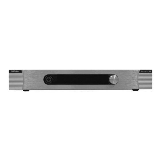 DSPeaker Anti-Mode X4 Owner's Manual