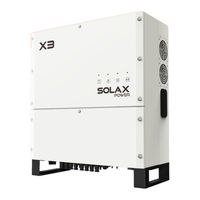 SolaX Power X3-30.0-T-D User Manual