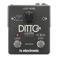 Tc Electronic DITTO JAM X2 LOOPER User Manual