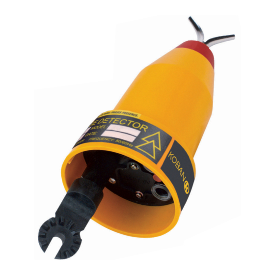 koban KVD-01-33 High Voltage Detector Manuals