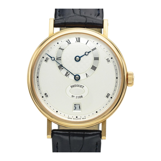 Breguet Classique 5187 Instructions For Use Manual