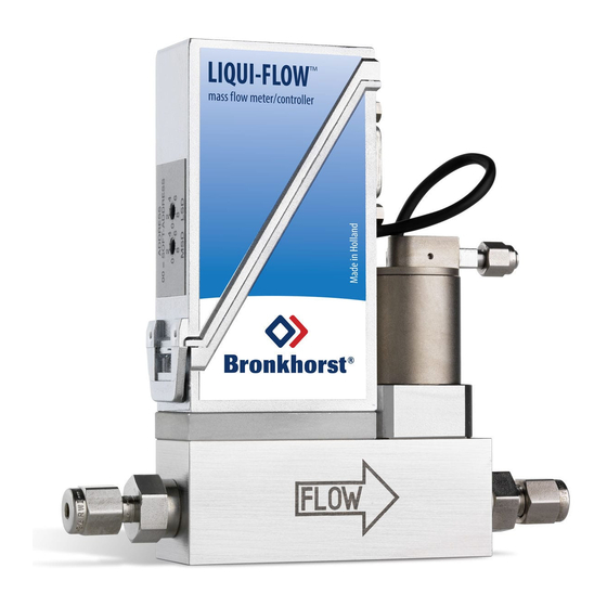 BRONKHORST u-FLOW Series Instruction Manual