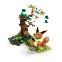 Mega Construx Pokemon Rowlet vs. Eevee Manual