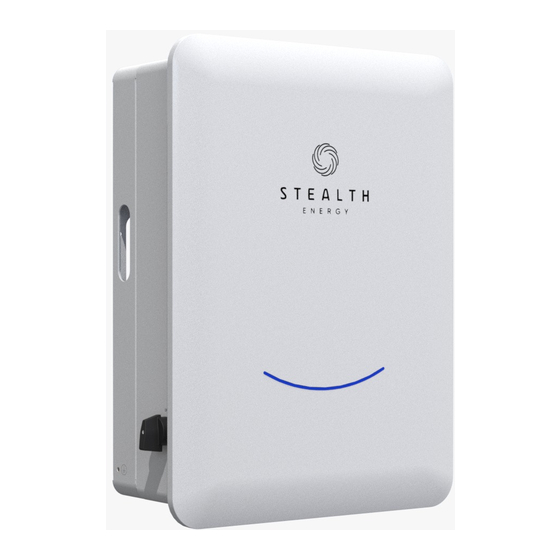 Stealth ST-INV-T10.0 Storage Inverter Manuals